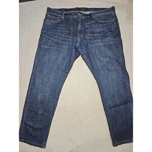 Lucky Brand 221 Original Straight Men's Size 40x30 Jeans Dark Blue 5 Pocket